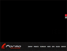 Tablet Screenshot of formaboots.com
